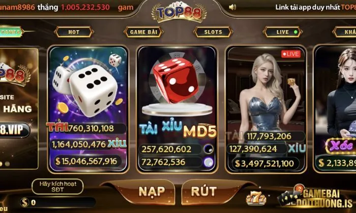 Những điều cần biết về game tài xỉu top88 