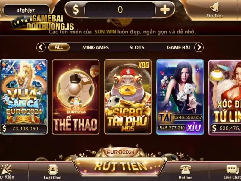 Bắn cá SUNWIN chơi là thắng ngay cùng nhà cái