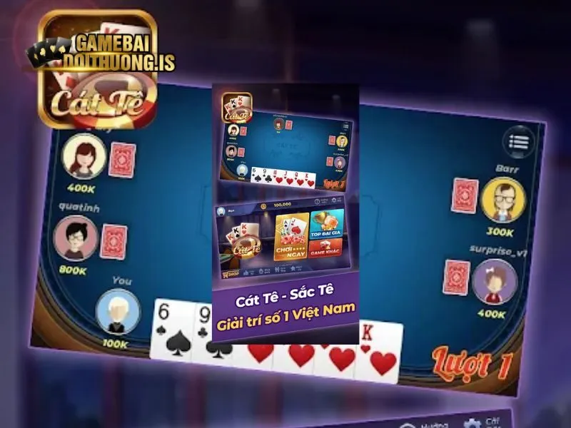 Có một số tính năng hay giúp bạn chơi bài Catte hiệu quả