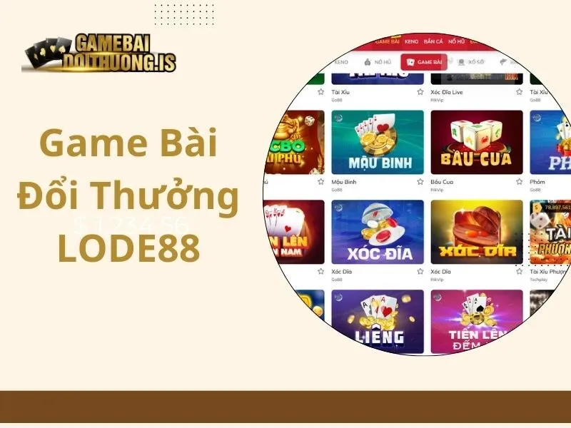 game bài đổi thưởng lode88