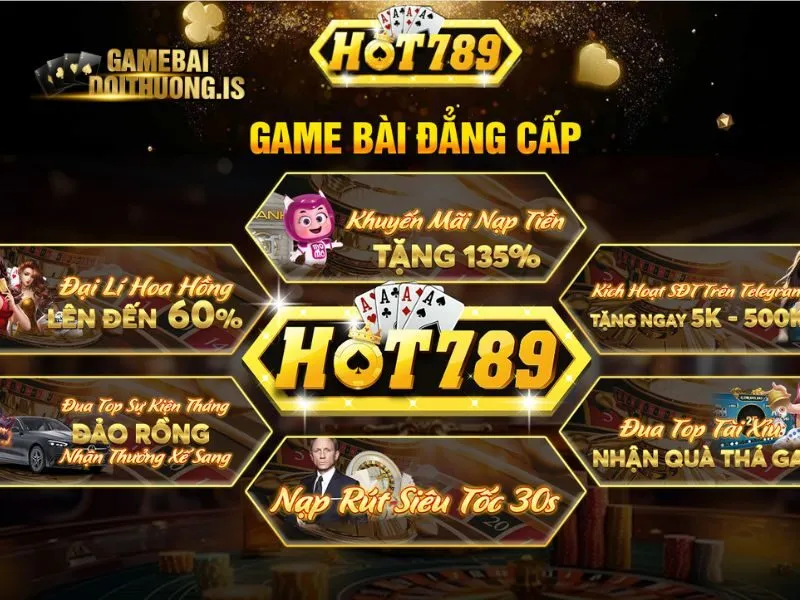 HOT789 game bài nóng bỏng được nhiều người yêu thích