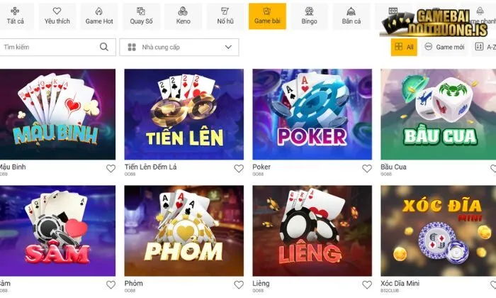 Lựa chọn game bài đổi thưởng mà bạn mong muốn