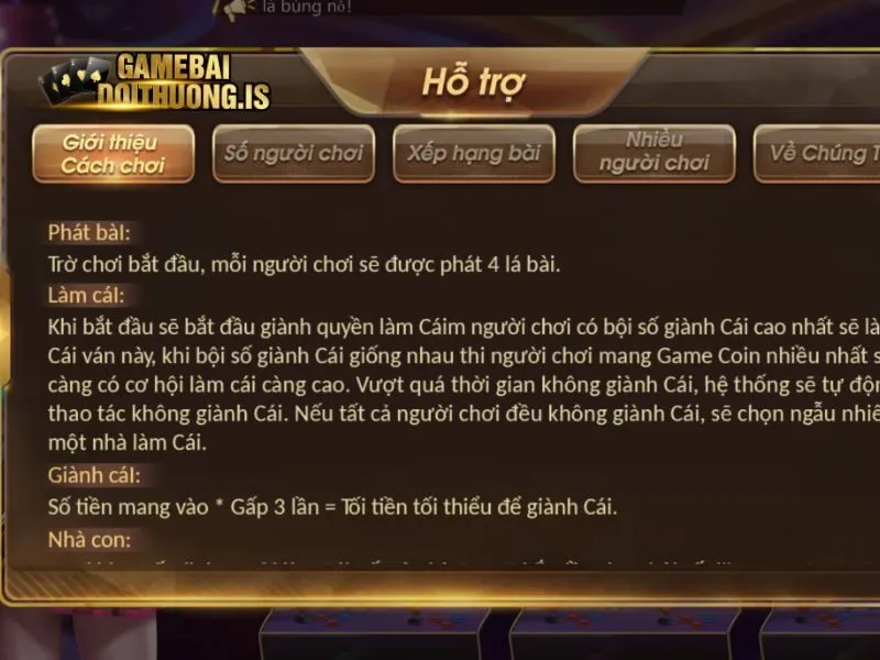 Ngầu hầm sử dụng bộ bài Tây 52 lá quen thuộc