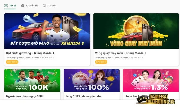 Chiều lòng người chơi với hàng loạt chương trình khuyến mãi siêu hấp dẫn