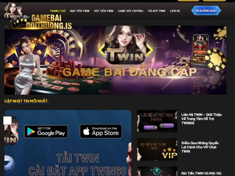 Thoải mái kiếm tiền thưởng khi đánh bài TWIN