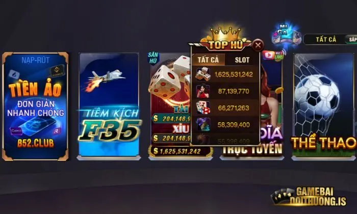 Trải nghiệm chơi game bài đổi thưởng B52 kịch tính, đầy thú vị