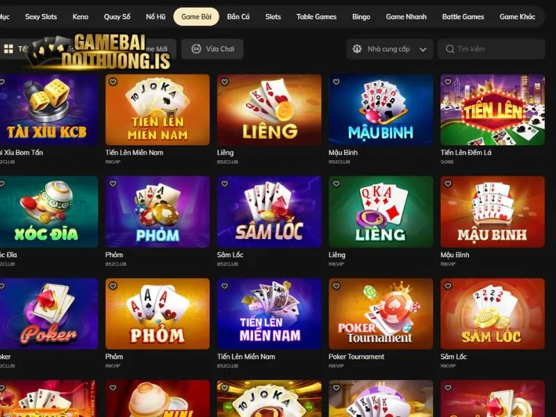 Ưu điểm sảnh game bài Oxbet