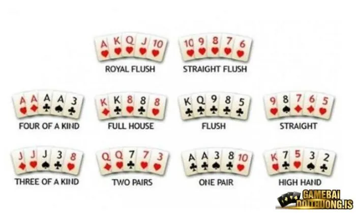 Các bộ bài trong xì tố cần biết để nhân vốn thắng lớn 